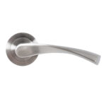 Roseta Para Puerta De Interior Curva Acero Inoxidable