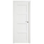 Palma Lacada Plus. Puerta de Interior Blanca Maciza
