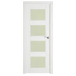 Palma Lacada Plus. Puerta de Interior Blanca Maciza - Imagen 2