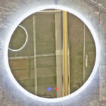 Espejo de Baño Led redondo Antivaho. Modelo Sol