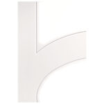 Platón Lacada Plus. Puerta de Interior Blanca Maciza - Imagen 3