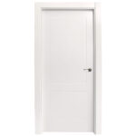 Dakota Lacada Plus. Puerta de Interior Blanca Maciza