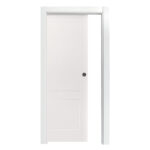 Dakota Lacada Plus. Puerta de Interior Blanca Maciza - Imagen 2