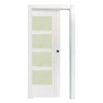 Roma Lacada Plus. Puerta de Interior Blanca Maciza - Imagen 4