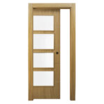 Bruselas Plus Color Roble americano. Puerta de Interior Maciza - Imagen 4