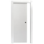 Coimbra Lacada. Puerta de Interior Blanca Maciza - Imagen 3