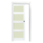 Palma Lacada Plus. Puerta de Interior Blanca Maciza - Imagen 4