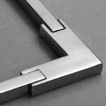 Mampara Angular . 3 Cristales Fijos + 2 Cristales Puertas. Cosmos 800 - Imagen 3