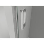 Mampara De Ducha 1 Cristal Fijo +1 Cristal corredero + 1 Cristal Puerta. Trébol 100 - Imagen 4