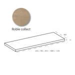 Encimera de melamina color Roble Collect