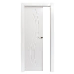 Honduras Lacada Plus. Puerta de Interior Blanca Maciza - Imagen 3