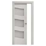 Zeus Lacada Plus. Puerta de Interior Blanca Maciza - Imagen 4