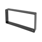 Soporte balda negro 26x13cm