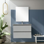 Mueble De Baño Juno Suspendido 2 Cajones - Imagen 2