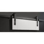 Herraje Corredera Kit Guía Vista Pacifico Negro - Imagen 2