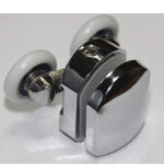 Mampara Fuerteventura Frontal Negra 2 Fijos + 2 Puertas - Imagen 2