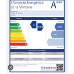 Ventana PVC Gean S8000. 80x80 cm. 1 Hoja - Imagen 3