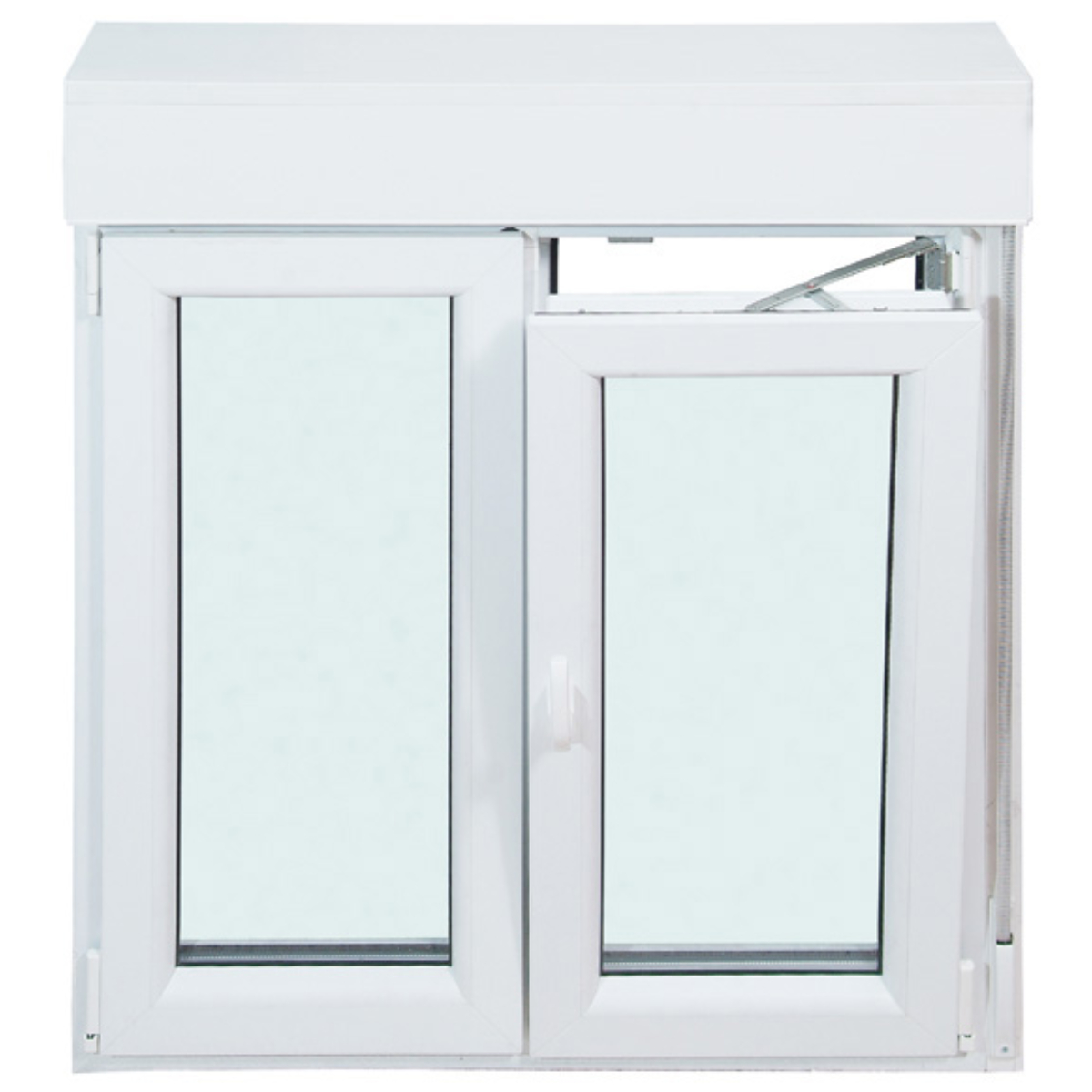ventana pvc gean s8000 oscilobatiente Ventana PVC Gean S8000 Alto 200 cm + Cajón 2 Hojas - Imagen 1