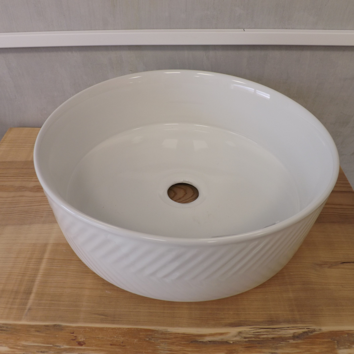 lavabo eris blanco brillo Lavabo Ceramica Eris Blanco Brillo - Imagen 1