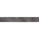 Rodapié Porcelánico Cementi Negro Lapado 9x80cm TODAGRES
