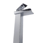 Grifo Baño Cromo Ares Caño Alto - Imagen 4