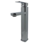 Grifo Baño Cromo Hermes Caño Alto - Imagen 2