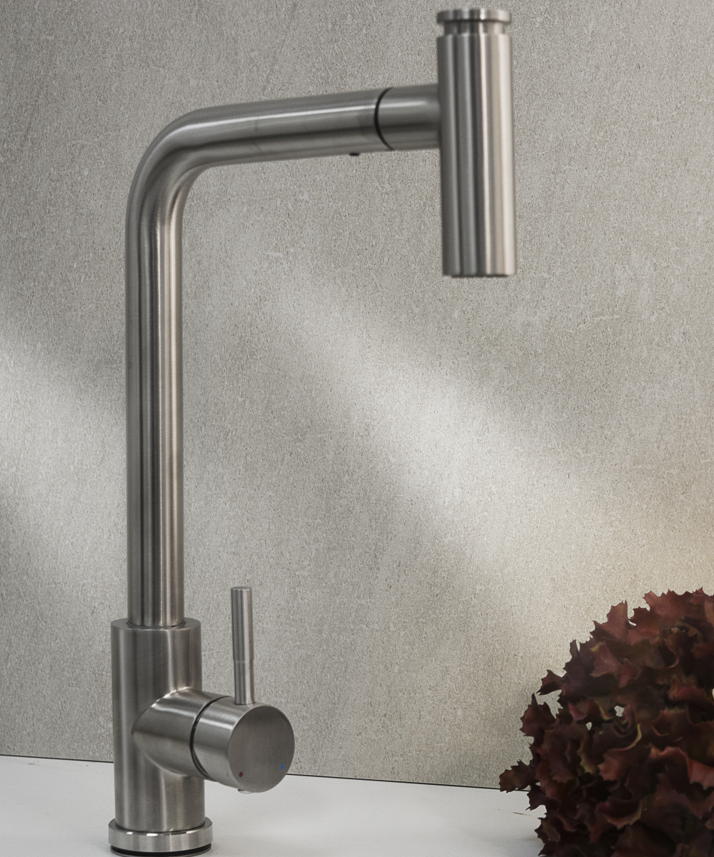 grifo cocina extensible eris inox Grifo Cocina Extensible Eris Inox - Imagen 1