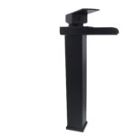 Grifo Baño Negro Ares Caño Alto - Imagen 3