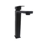 Grifo Baño Negro Hermes Caño Alto