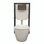 Inodoro Suspendido Lotto Blanco Salida Dual+Mecanismo Cisterna - Imagen 2