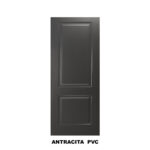 Panel Acorazada exterior PVC Antracita Burdeos