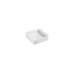 Lavabo Ceramica Sobrepuesto Alice Matt White