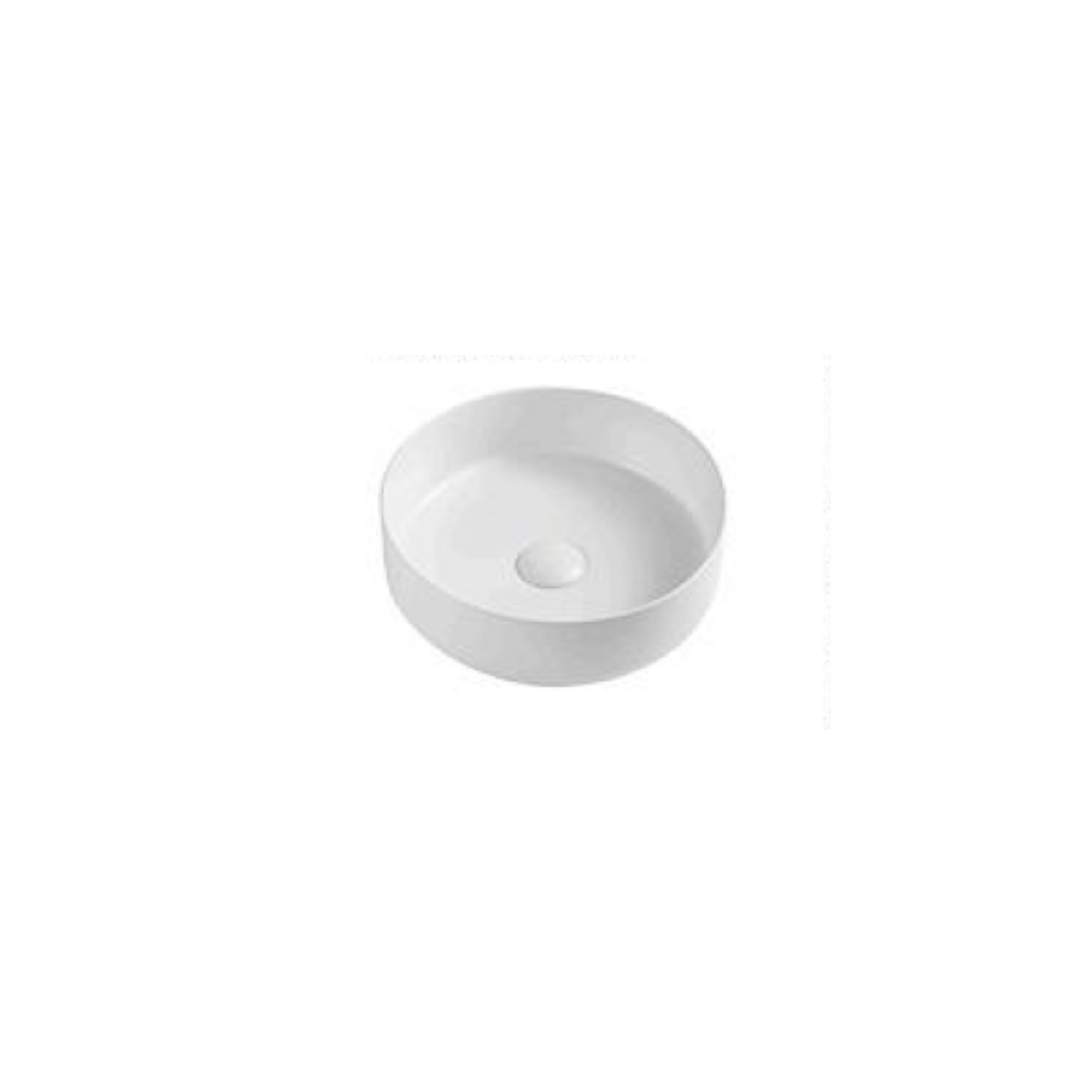 lavabo emma 355x120 Lavabo Ceramica Sobrepuesto Emma Matt White - Imagen 1