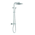 Columna Ducha Qubik Termostática Cromo BUADES