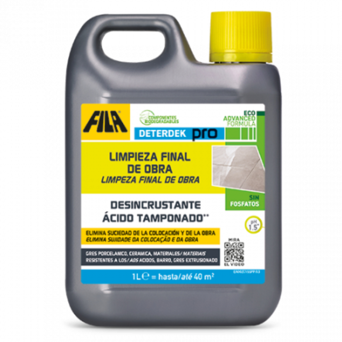 deterdek pro limpieza final de obra Deterdek Pro Limpieza Final De Obra - Imagen 1