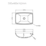 Lavabo Solid Sobre Encimera Denise - Imagen 3