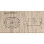 Lavabo Solid Sobre Encimera Kira - Imagen 2