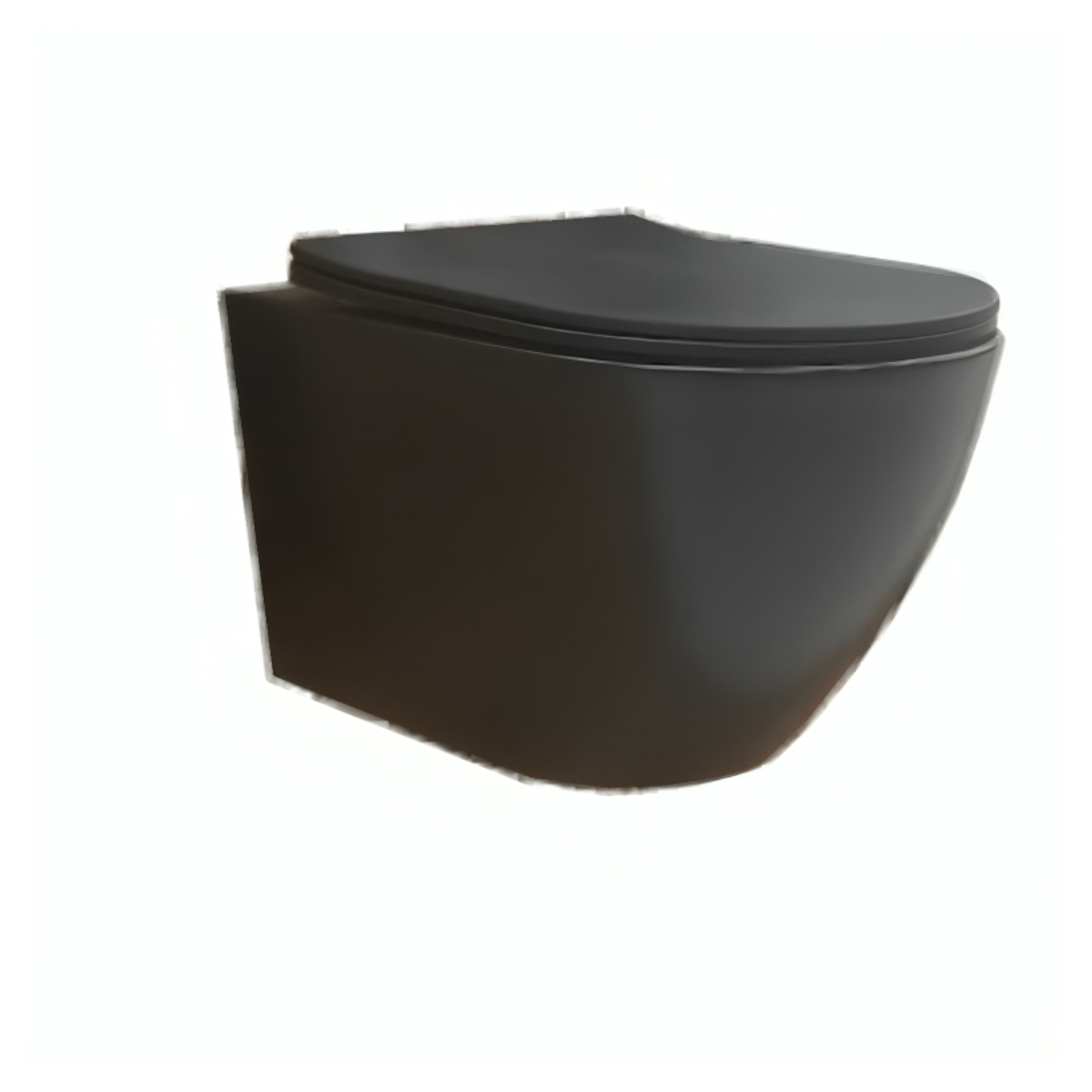 inodoro lotto suspendido negro +cisterna Inodoro Suspendido Lotto Negro Salida Dual+Mecanismo Cisterna - Imagen 1