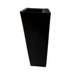 Lavabo Ceramica De Pie Lucrezia Negro Mate - Imagen 3