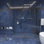 Ilustre Azul Pulido 120x120cm MAGNIFICA COLLECTION - Imagen 4