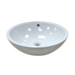 Lavabo Ceramica Sobrepuesto Allegra Xs Blanco Brillo