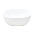 Lavabo Ceramica Sobrepuesto Mirta Blanco Brillo