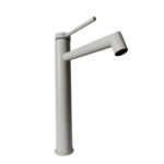 Grifo Naos Caño Alto Blanco Mate