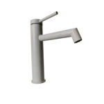 Grifo Naos Caño Bajo Blanco Mate