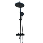 Columna Ducha Monomando Lyra Negro