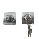 Condena Cuadrada Camboya Con Llave Niquel Satinado