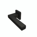 Roseta Para Puerta De Interior Mykonos Antracita+Negro Mate - Imagen 3