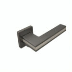 Roseta Para Puerta De Interior Mykonos Niquel Satinado+Blanco - Imagen 2