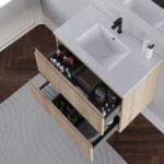 Mueble De Baño Nepal Cambrian Suspendido 2 Cajones - Imagen 3