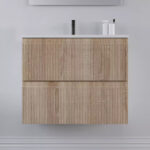 Mueble De Baño Nepal Cambrian Suspendido 2 Cajones - Imagen 2